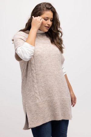 moteriskas megztinis trumpomis rankovemis