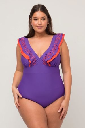 violetinis bikinis moterims merginoms plius dydziai