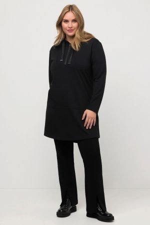 juodas ilgas moteriskas dzemperis