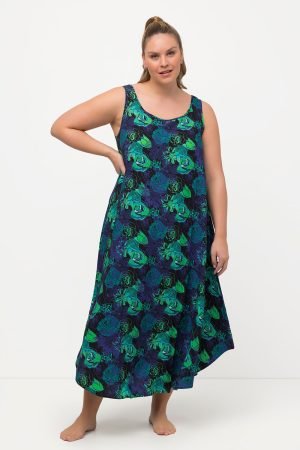 zalia su rastu suknele vasarai be rankoviu