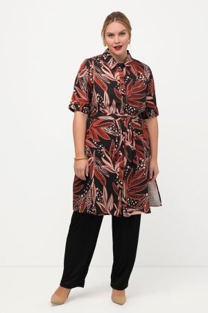 tunika su gelemis suknele