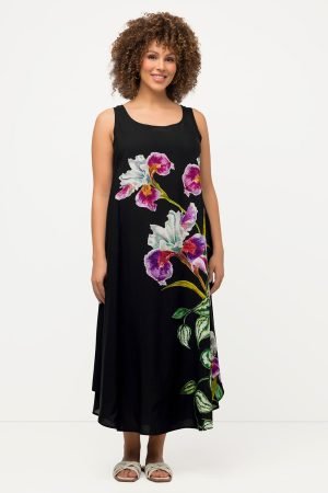 juoda platejanti suknele vasarai