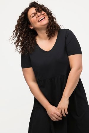 juoda medvilnine suknele vasarai