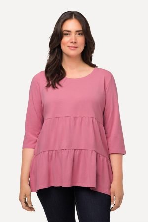 roziniai plius dydio marskineliai merginoms