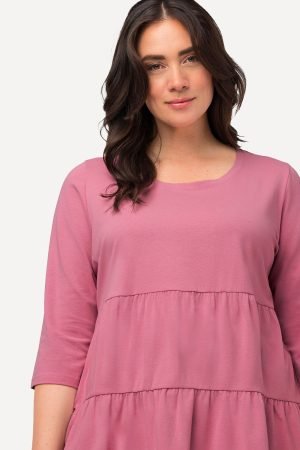 roziniai plius dydio marskineliai merginoms