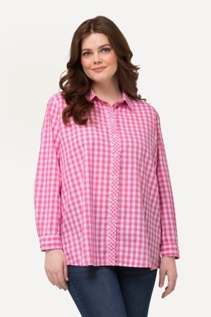 rausvi languoti moteriski marskiniai