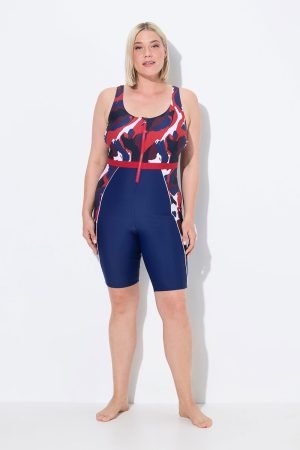 vientisas sportinis maudymosi kostiumas moterims