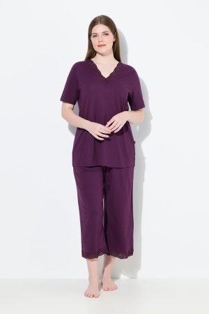 bordo spalvos pizama moterims merginoms