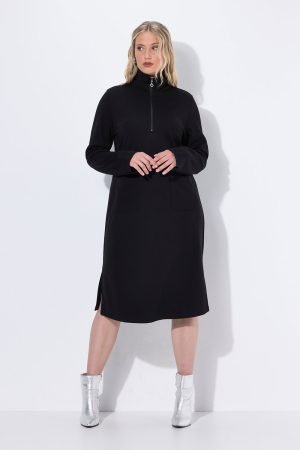 juoda laisvalaikio suknele dalinis uzsegimas uztrauktuku