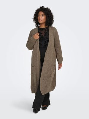 plius dydiu kardiganas ilgas atviras