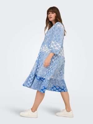 melsva viskozes suknele 3/4 ilgio rankoves