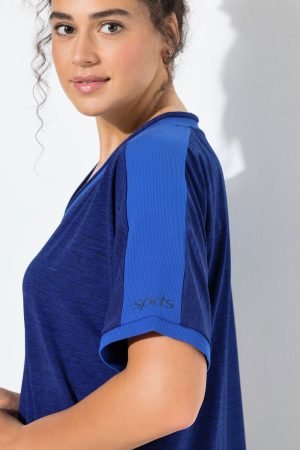 melyni sportiniai marskineliai moterims