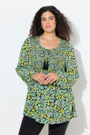 zalsva palaidine su dekoratyvine juosta